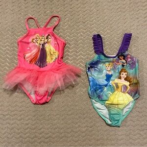 Disney Princess Kids Swimming Suits